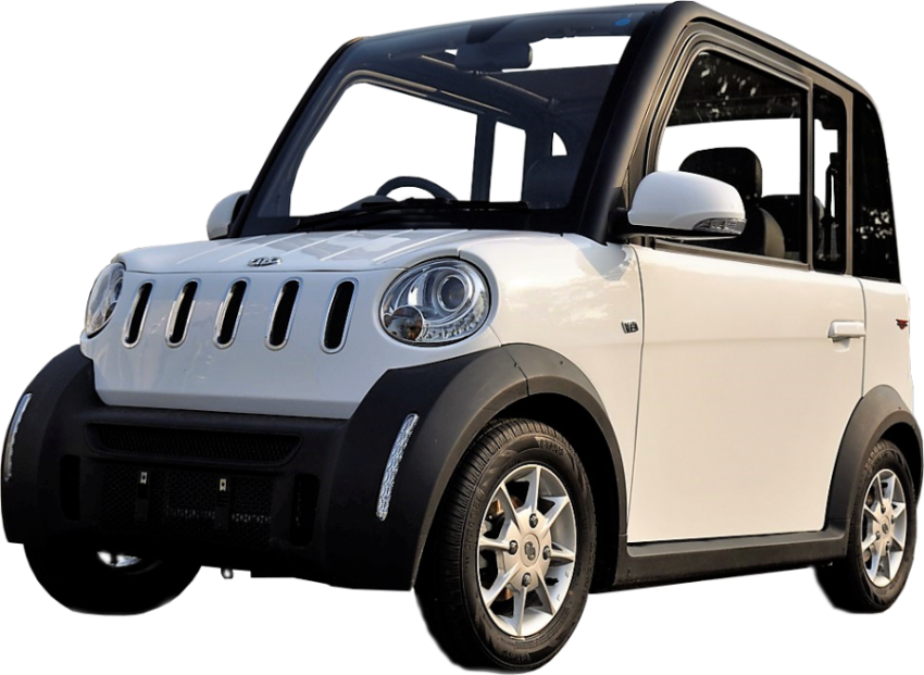 Electric Car & Jeep PNG Picture Free Download