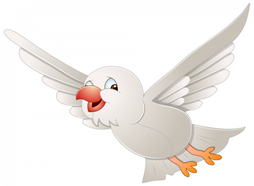 Free Vector Cartoon Birds , Cute Silver Flying Birds PNG icon,  illustration Birds Transparent Background Picture
