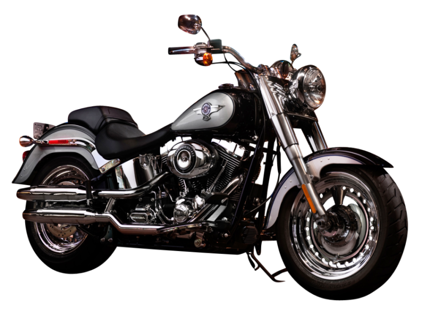 Motorbike on Chopper PNG Image Free Download