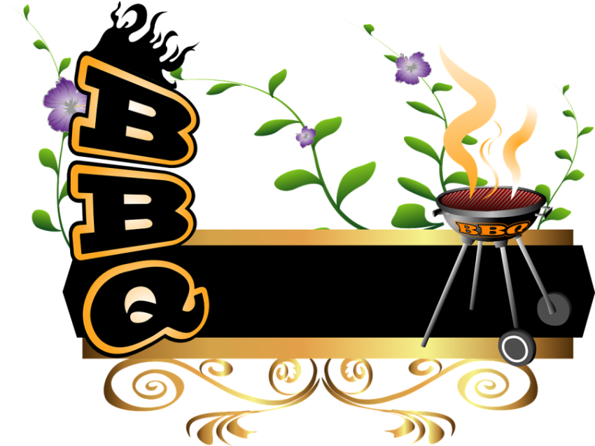 PSD Barbecue PNG Logo Free Download