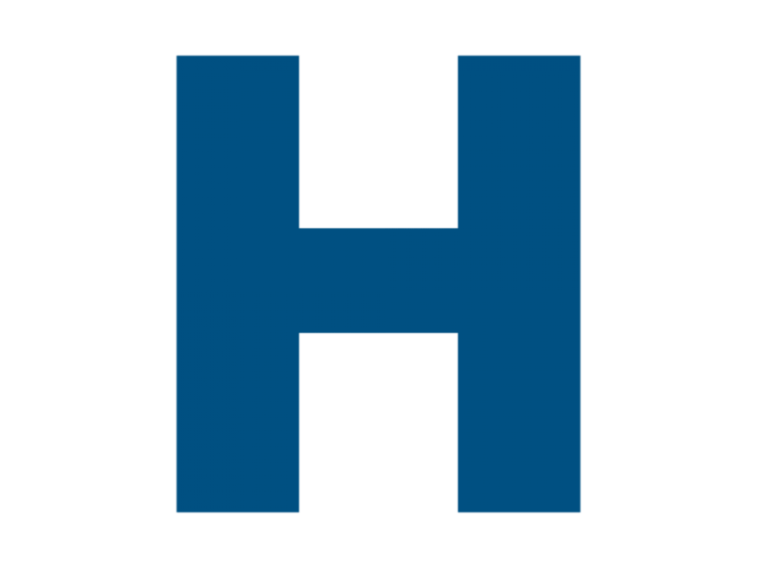 Blue H Letter PNG No Background image