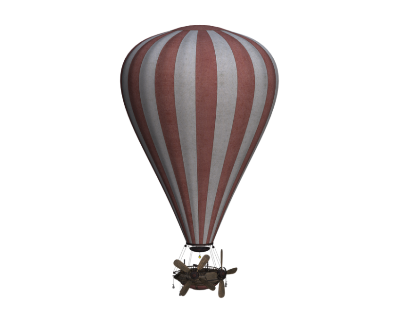 Small Air Balloon PNG Image Free Download