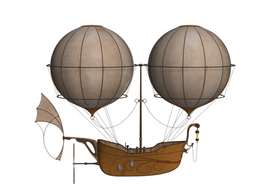 Fly Air Balloon PNG Vehicle image free download