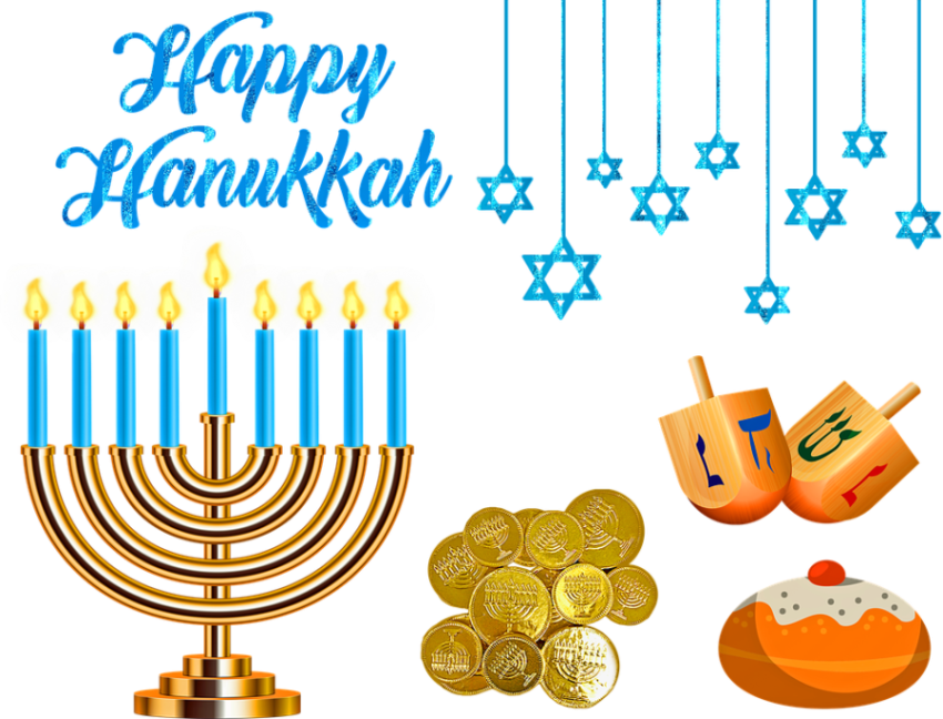 Hanukkah PNG Circut File PNG & SVG Image