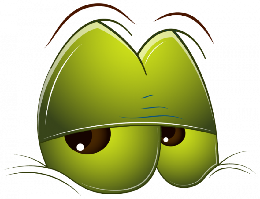 Vector Eyes with Cartoon , Cartoon Green Eyes PNG Icon - Transparent Background
