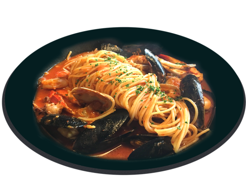 Chinese Style Spaghetti Pasta Plate HD PNG Image