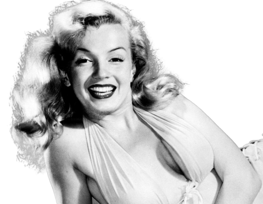 Transparent Free Marilyn Monroe With Beautiful Smile PNG image free download