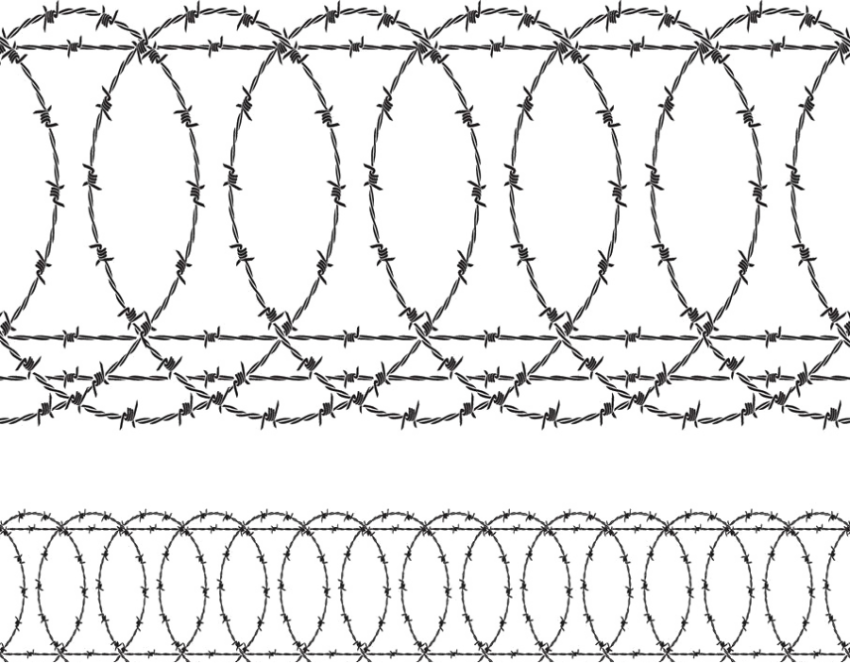 Spiral Barbwire PNG Picture on Free Download