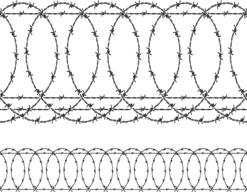 Istock on Spiral Barbwire PNG Free Download
