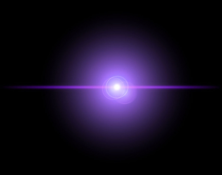 Purple lens flare, stock photo, picture & Royalty free image