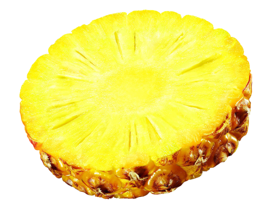 Big Orange Pineapple Slice Fruit Pineapple Fundal Seamless Pineapple Background Food  PNG Wallpaper Free Download