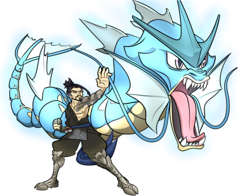 Ice Dragon on Pokemon PNG Image