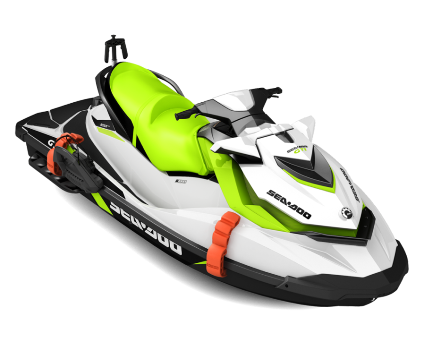 Neon Jet Ski PNG Picture Free Download