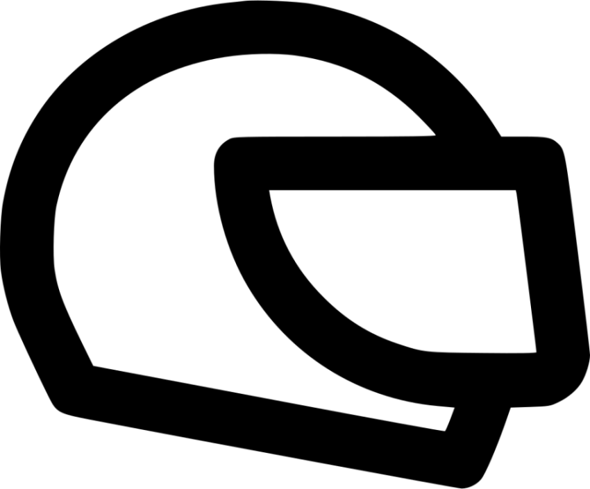 Vector Motorcycle Helmet PNG Icon Free Download