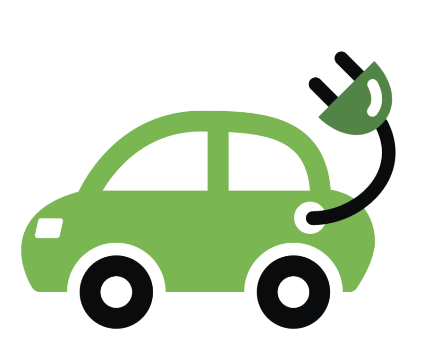 Istock Green Electric Car PNG Image Free Download