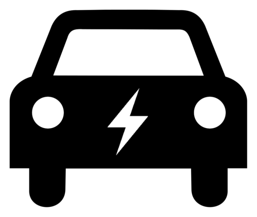 Vector Illustration Electric Car PNG Icon Free Download