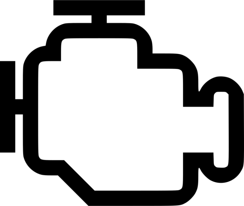 Engine PNG Outline Free Download