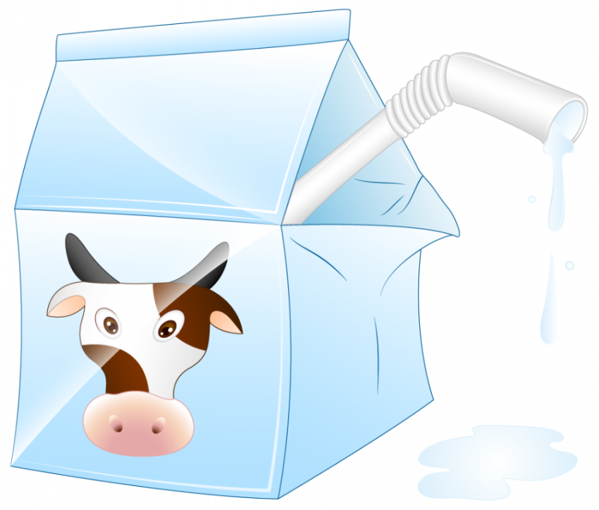Dairy Product - Cartoon Cow Milk Bottle PNG , Cow Energyful Drink Bottle - Transparent Background PNG Download
