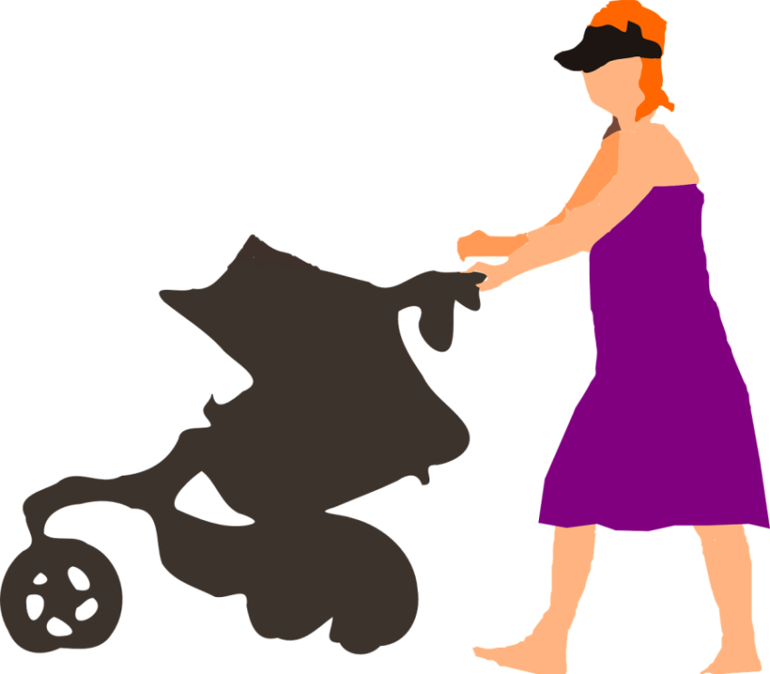Stroller PNG Art on Illustration Svg Free Download