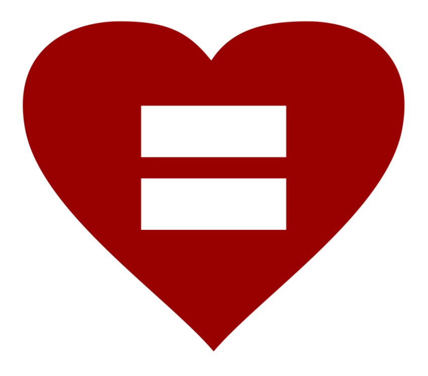 Equals to Heart  PNG Sticker Free Download