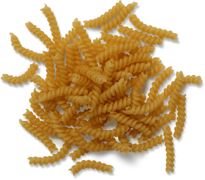 Pile Of Pasta,Pasta Girandole,Uncooked Yellow Curly Pasta,Food Pasta,HD Photo Free Download PNG Image,Transparent Background