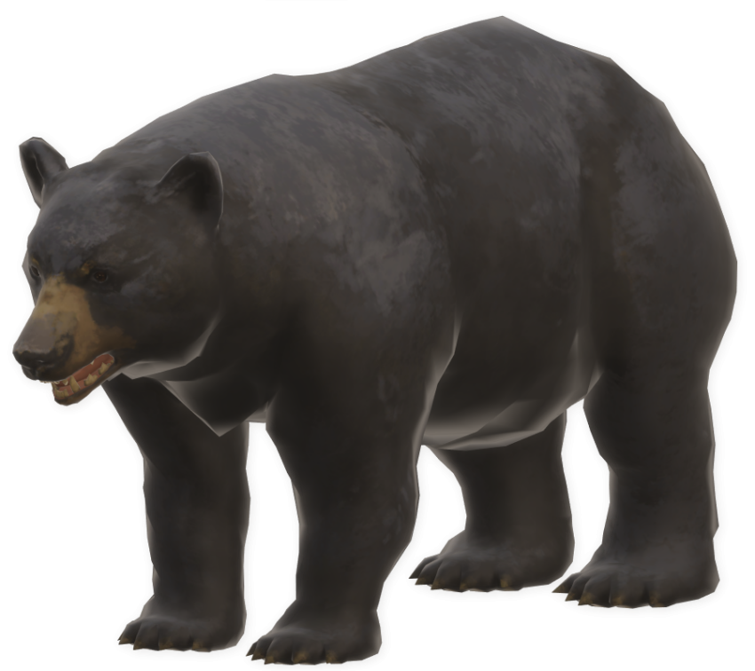 Download Black Bear Bear PNG Picture Free Stock Art Image Transparent