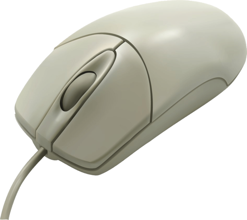 White Mouse PNG Image Free Photo