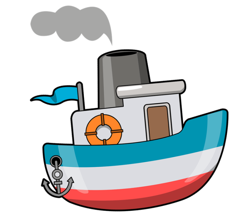 Cartoon Seasail Yacht PNG HD Vector Graphic Boat Image