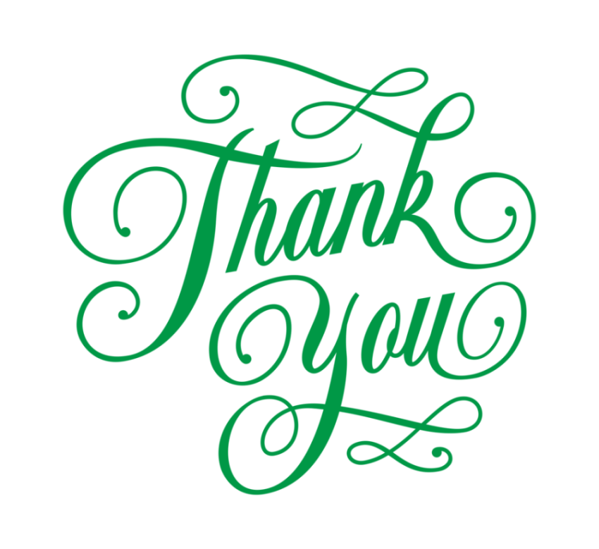 Professional Thank You PNG Image On Transparent