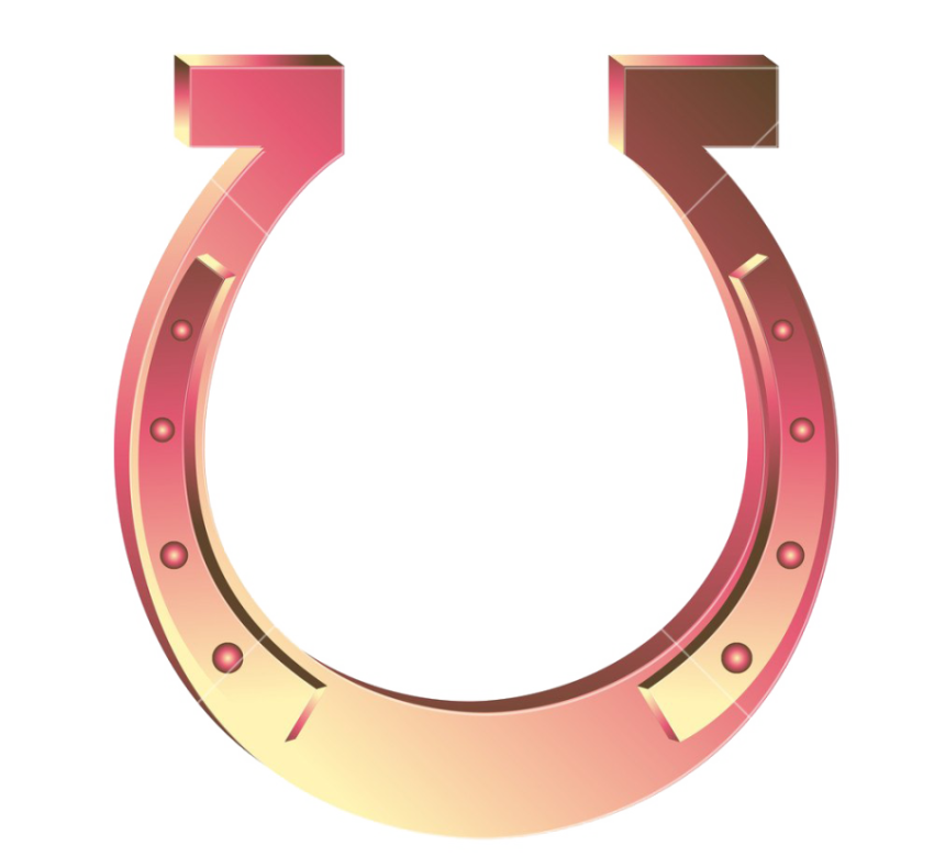 Artistic Horseshoe PNG Svg Design