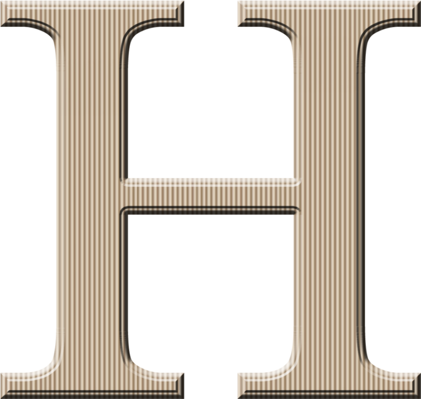 Magazine H Letter PNG Transparent For Free Download