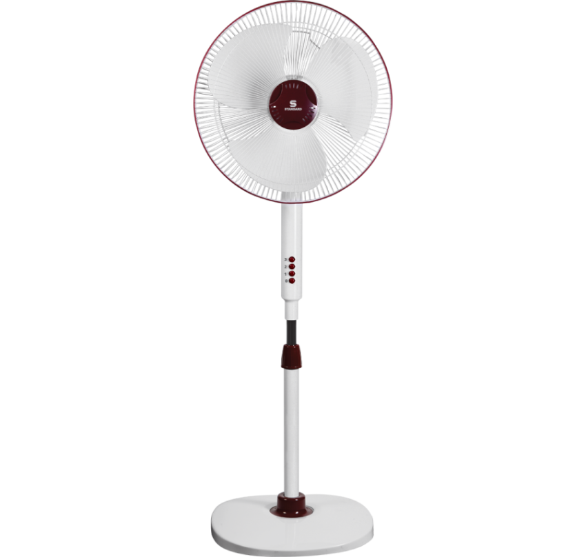 Stand Fan PNG with White Background Free Download