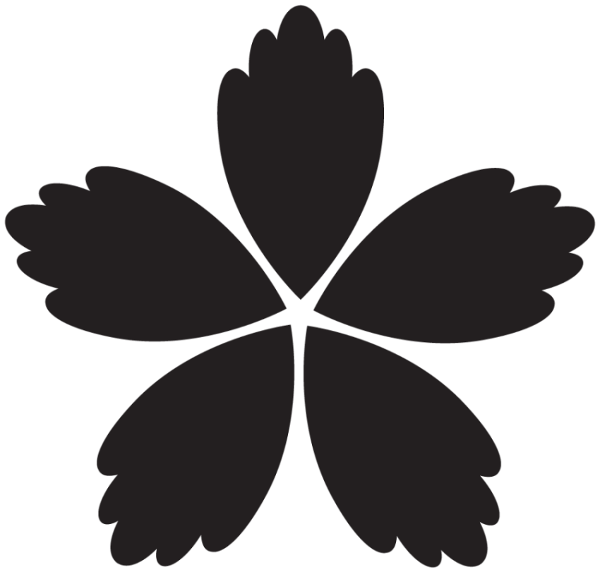Flower Shape of Five Petals OR Leaf Shape Like A Flower Vector SVG Icon PNG Free With Transparent