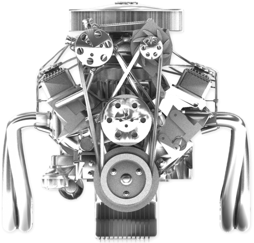 Engine PNG Sketching image