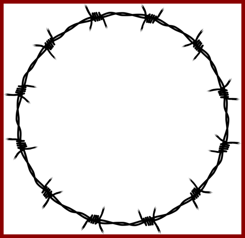 Circluar Barbwire PNG Image Free Download
