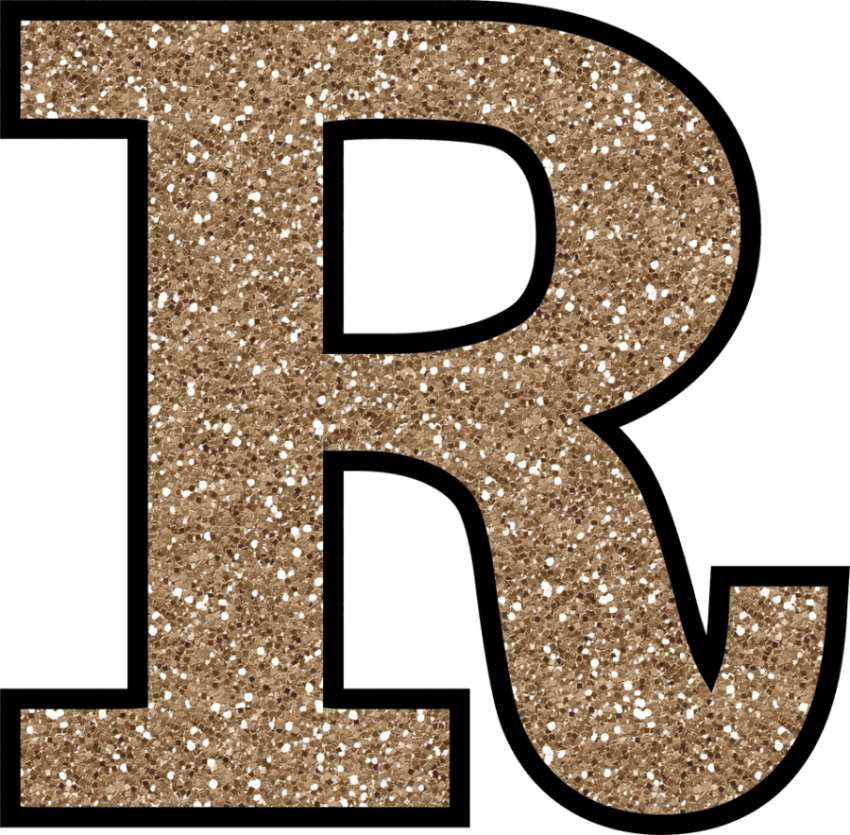 Aesthetic Letter R PNG Image Free Download