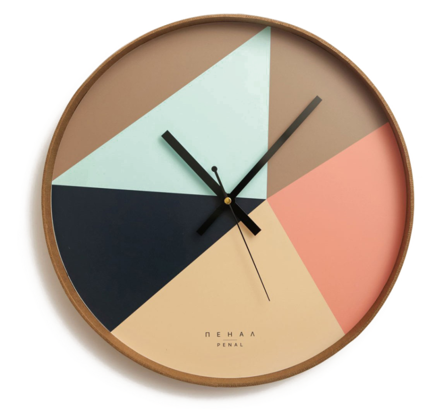 Wooden wall Clock PNG Image Free Download