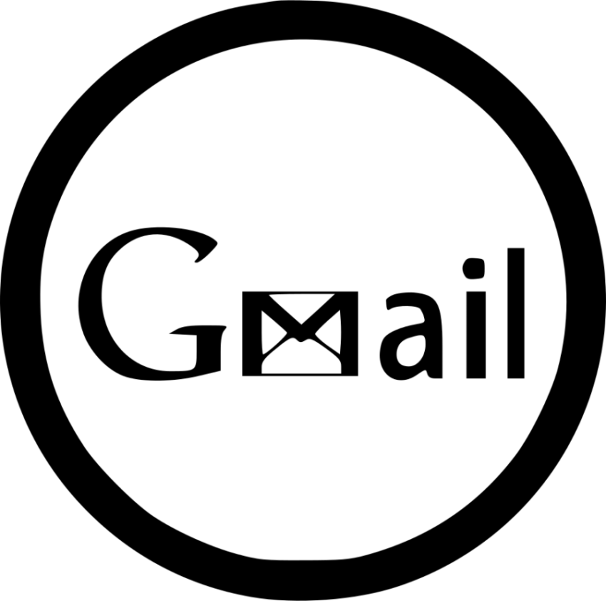 Illustration Gmail PNG on Transparent Background