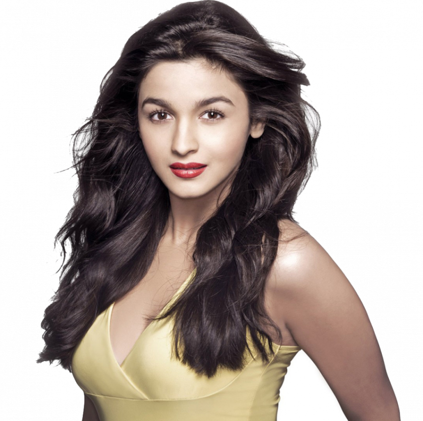 Alia butt in yellow hot dress free png