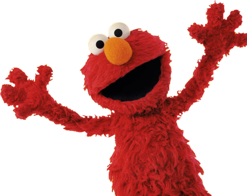 Happy Elmo PNG Cartoon Free Download