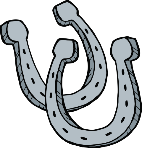 Double Horseshoe PNG Picture Free Download