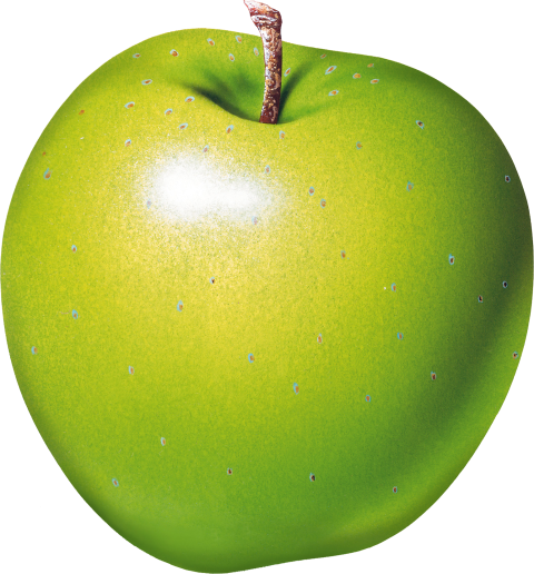 Big Green Apple Image PNG Free Download