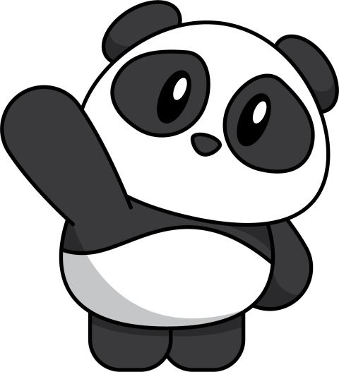 Cartoon panda cute Free PNG Download