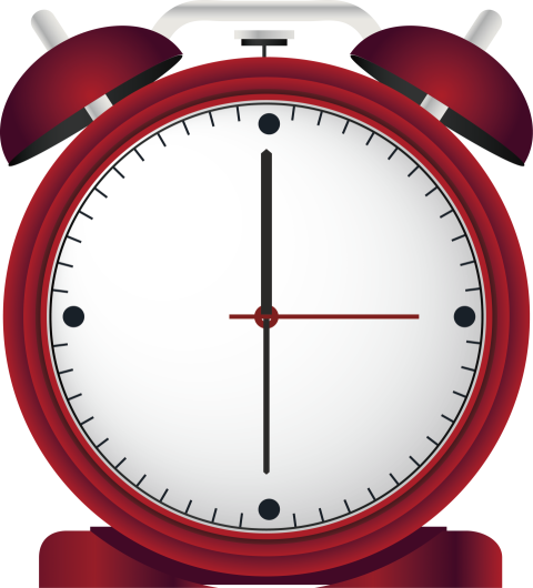 Isolated Alarm Clock PNG Image Free Download