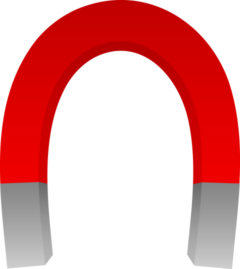 Magnet Horseshoe PNG & SVG Icon Free Download