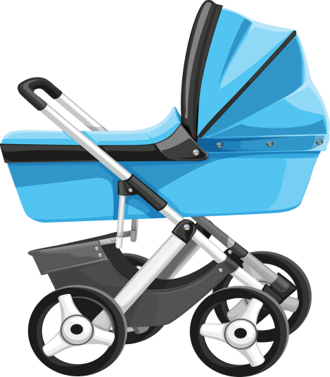 Vector Stroller PNG Image Free Download