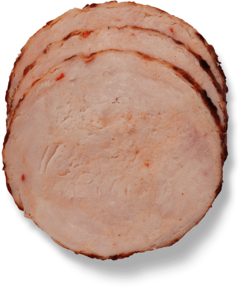 Three chicken breast slices In Round Shape In Light Pink Color,HD Photo Free Download PNG Image,Transparent Background