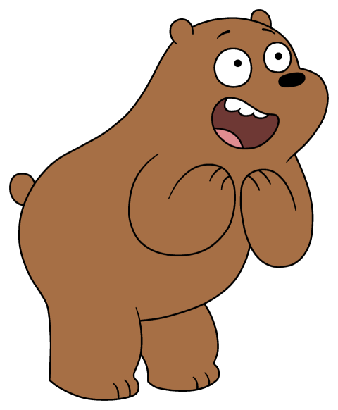 Grizzly HD Vector Graphic tadyBear PNG Cartoon Character Free Transparent background