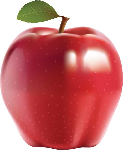 Red Apple Delicious Fruit For PNG Image