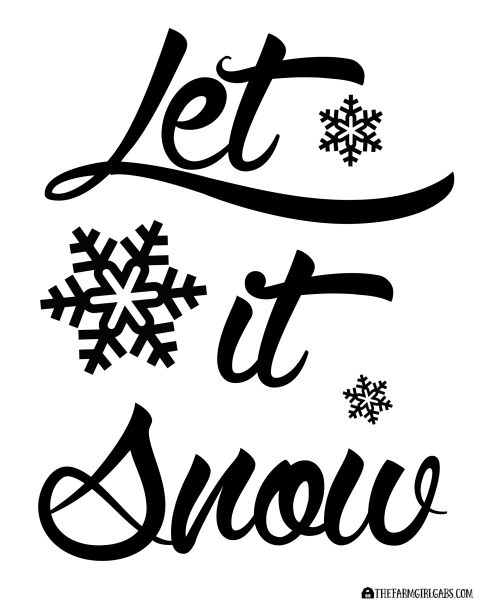 Snow PNG Text Format Image